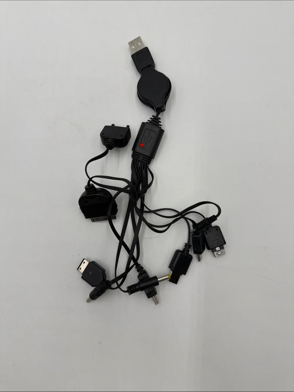 Coach Black Universal Travel Charger with Multi-Connector Cable